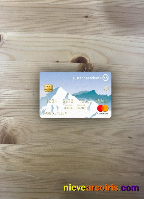Norway Luster Sparebank mastercard photolook